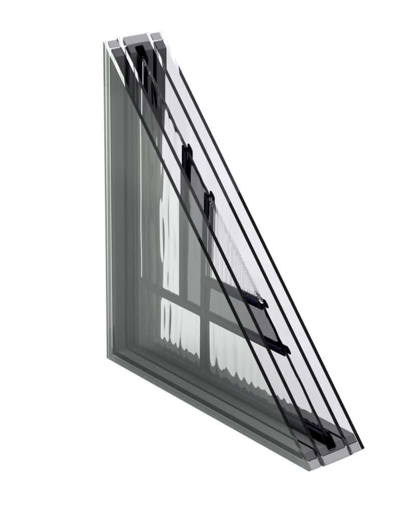 This is energy efficient glass that can be installed in your new front door in Louisville, KY.